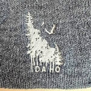 Embroidered Idaho Beanie Hat Indie Skater Holiday Winter Grunge School Camping